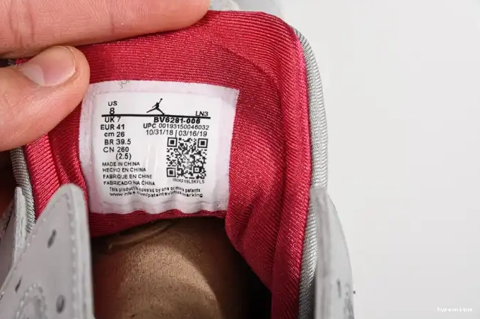 HYPE 7 Jordan Air Cardinal BV6281-006 Reflective 0422